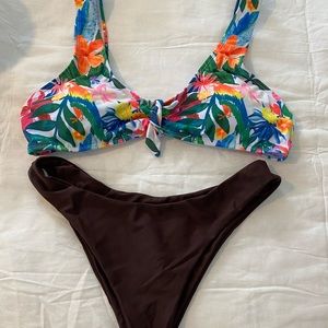 floral bikini